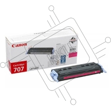 Картридж лазерный Canon 707M (9422A004) Magenta пурпурный, 2000 стр., для LBP 5000/5100