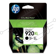 Картридж струйный HP 920XL CD975AE черный для HP OJ 6000/6500 (1200стр.)