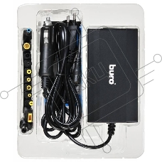 Блок питания Buro ручной 65W 12V-24V 11-connectors 3.2A 1xUSB 0.6A от бытовой электросети/от прикуривателя