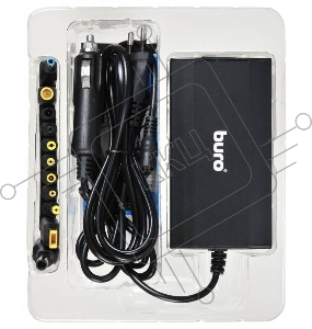 Блок питания Buro BUM-0031T65 ручной 65W 12V-24V 11-connectors 3.2A 1xUSB 0.6A от бытовой электросети/от прикуривателя