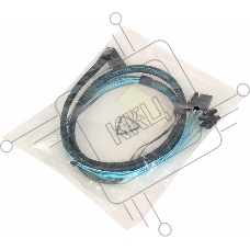 Кабель ACD-RA8643-SATASB-08M, Internal SFF8643-to-4*SATA+SB ( HDmSAS (ПРЯМОЙ) -to- 4*SATA+SideBand ) 75cm (аналог LSI00410, LSI00409, 2279800-R) (6705170)