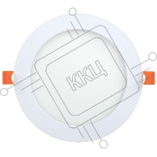 Светильник Iek LDVO0-1606-1-12-6500-K01 ДВО 1606 белый круг LED 12Вт 6500К IP20 {алюм. корпус, диам 170 мм}