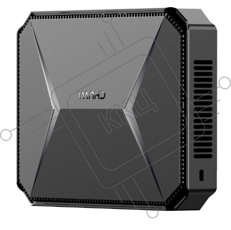 Компьютер Chuwi  HeroBox  Intel N-series N100(0.8Ghz)/8192Mb/256SSDGb/Int:Intel UHD Graphics 600/BT/WiFi/war 1y/0.59kg/Black/Win11Home + BT5.2/USB3.0*2, USB2.0*2/HDMI 2.0 *1 (4K 60Hz)/VGA*1/M.2*2, 2280, MAX 1TB, PCIE & SATA3/Type-C*1/Ear