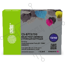 Картридж струйный Cactus CS-EPT3793 378XL пурпурный (13.2 мл) для Epson Expression Photo XP-8500/XP-8505/XP-15000
