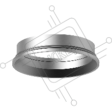 Насадка для корпуса светильника N6104 PSL серебро полированное D60*H18mm Out2mm MR16