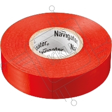Изолента ПВХ 15мм (рул.20м) красн. NIT-B15-20/R Navigator 71104
