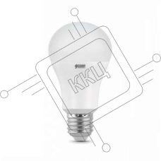 Светодиодная лампа GAUSS 23212 LED Elementary A60 12W E27 1130lm 3000K 1/10/50 0