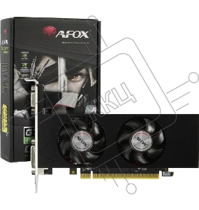Видеокарта AFOX GeForce GTX 750 LP 4GB GDDR5 128bit VGA DVI HDMI RTL (AF750-4096D5L4-V2) RTL