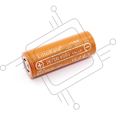 Аккумулятор LiitoKala Lii-40E 4000mah, 3.2V типа 26700 Li-Ion