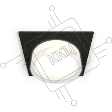 Комплект встраиваемого светильника Ambrella light XC6521066 SBK/FR/CL черный песок/белый матовый/прозрачный MR16 GU5.3 (C6521, N6241)