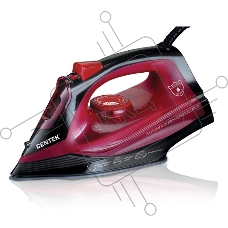Утюг Centek CT-2351 Red (красный) 2200Вт, КЕРАМИЧЕСКАЯ подошва, 300 мл, паровой удар, самоочистка