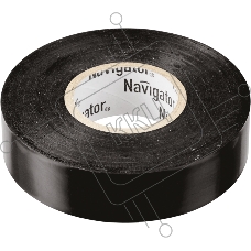 Изолента ПВХ 15мм (рул.20м) черн. NIT-B15-20/BL Navigator 71103