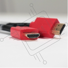 Кабель GCR 2.0m HDMI версия 1.4, черный, красные коннекторы, OD7.3mm, 30/30 AWG, позолоченные контакты, Ethernet 10.2 Гбит/с, 3D, 4K GCR-HM450-2.0m, экран