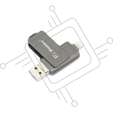 Флешка USB Dr. Memory 051 4Гб, USB 3.0, черный