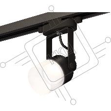 Светильник Ambrella light XT6602086 PBK/FR черный полированный/белый матовый MR16 GU10 (C6602, N6252)
