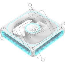 Вентилятор для корпуса Formula Air Fusion 1 LT ARGB 120х120x28 белый 4-pin 21дБ (AIR FUSION 1 LT WH) Ret
