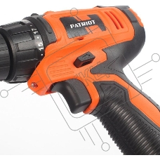 Дрель-шуруповерт аккумуляторная Patriot BR 104Li, Аккумуляторная, 12В, 2 АКБ, Кейс