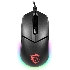Мышь проводная MSI Clutch GM11 черный, 5000 dpi, USB, кнопки - 6