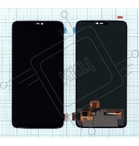 Дисплей для OnePlus 6 OLED черный