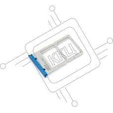Лоток для SIM-карты Xiaomi Redmi K20 синий
