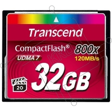 Флеш карта CF 32GB Transcend, 800X