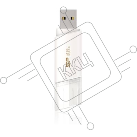 Флеш Диск Silicon Power USB Drive 16Gb Blaze B06 SP016GBUF3B06V1W {USB3.0, White}