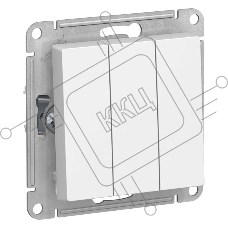 Механизм выключателя 3-кл. ATLAS DESIGN (сх.1+1+1) 10АХ бел. SchE ATN000131