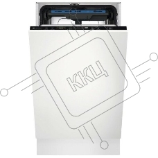Встраиваемая посудомоечная машина Electrolux EEM43200L, черный, 44.6 см, 10 компл., 44 дБ, класс A++