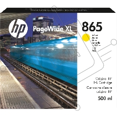 Картридж HP 865 для PageWide XL 4200/5200, желтый, 500 мл