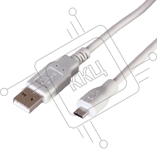 Кабель USB (шт. micro USB - шт. USB A) 3 метра, серый Rexant
