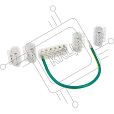 Комплект клеммников EKF PROxima SV15 3x KE10.1 + 1x KE10.3 (Al 10-35 / Cu 1.5-25) для сетей уличного освещения EKF PROxima