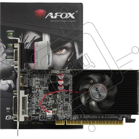 Видеокарта AFOX  AF210-512D3L3-V2 PCIE16 G210 512MB GDDR3 64bit VGA DVI HDMI RTL