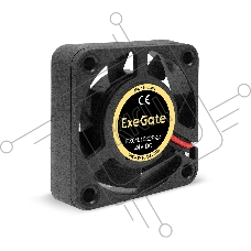 Вентилятор для корпуса ExeGate EX04010S2P-24 черный, 40 мм, 7500 об/мин, 35.5 дБ, 2 pin Вентилятор для корпуса ExeGate EX04010S2P-24 черный, 40 мм, 7500 об/мин, 35.5 дБ, 2 pin