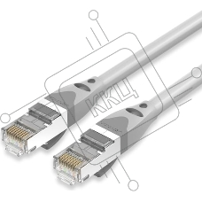 Патч-корд Vention прямой SFTP cat.6A, RJ45 - 0,3м. Серый