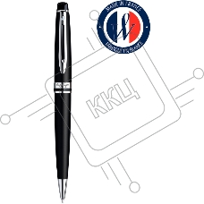 Ручка шариковая Waterman Expert 3 (CWS0951900) Muted Black CT M син. черн. подар.кор.