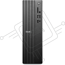Компьютер Dell Slim ECS1250 SFF i7 14700 (2.1) 8Gb SSD512Gb UHDG 770 Windows 11 Pro GbitEth WiFi BT 200W мышь черный (DSD-7621)