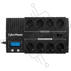 Источник бесперебойного питания CyberPower BR700ELCD 700VA/420W USB/RJ11/45 (4+4 EURO)