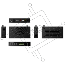 Ресивер DVB-T2 Starwind CT-220 черный