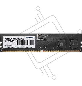Память Patriot 8Gb DDR5 4800MHz (1*8Gb) DIMM PSD58G480041 Signature RTL PC5-38400 CL40 288-pin 1.1В single rank