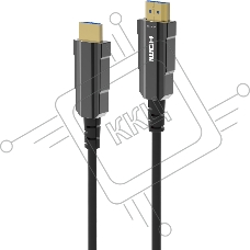Кабель аудио-видео Digma HDMI (m)/HDMI (m) 70м. позолоч.конт. черный (HDMI-AOC2.1-70)