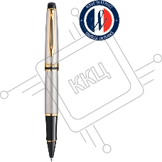 Ручка роллер Waterman Expert 3 (CWS0951980) Steel GT F черн. черн. подар.кор.