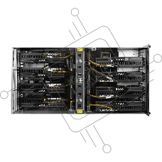 Серверная платформа Gooxi SY8108G-D12R-G4 8U-8GPU platform based on Gen4/5th with direct backplane; standard : 2* NVMe+ 8* SATA; TDP=350W; 32* DDR5 slots; support 13* PCle.slots:8* PCle5.0x16 GPU slots +1* PCle5.0x16 slts +1* PCle5.0x8 slots +1* PCle4.0x8; 6*2700W PSU 8*GPU cables for 5090 fan version rail kits Eu cables