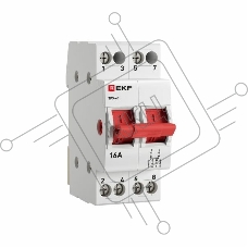Переключатель трехпозиционный 2п 16А Basic EKF tps-2-16