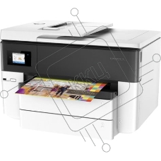 МФУ струйное HP OfficeJet Pro 7740 (G5J38A) Wide Format AiO цветной струйный принтер/копир/сканер/факс, А3, 22/18 стр/мин, ADF, дуплекс, USB, Ethernet, WiFi, белый/черный