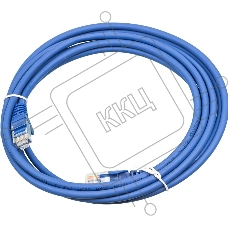 Кабель Патч-корд Lanmaster UTP LAN-PC45/U5E-3.0-BL вилка RJ-45-вилка RJ-45 кат.5е 3м синий LSZH (уп.:1шт)