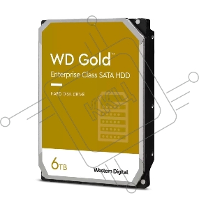 Жесткий диск Western Digital Original SATA-III 6Tb WD6003FRYZ Gold (7200rpm) 256Mb 3.5