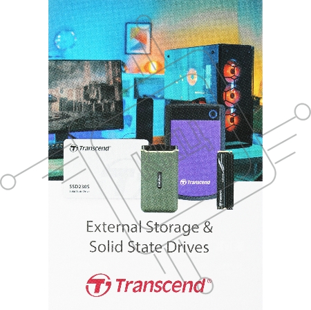 Твердотельный диск 256GB Transcend ESD310C, USB 3.2 Gen 2.1 Type-C [R/W - 1050/950 MB/s]