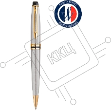 Ручка шариковая Waterman Expert 3 (CWS0952000) Stainless Steel GT M син. черн. подар.кор.