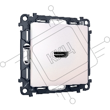 Комплект механизма розетки HDMI 2.0 ALFA Жемчуг 40V/500mA 2.0GHz 5-18Gbit/s QUANT (AP2140, VM222) MA214010