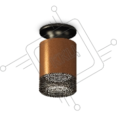 Светильник Ambrella Light XS6304112 SCF/PBK/BK кофе песок/черный полированный/тонированный MR16 GU5.3 (N6902, C6304, N6151)